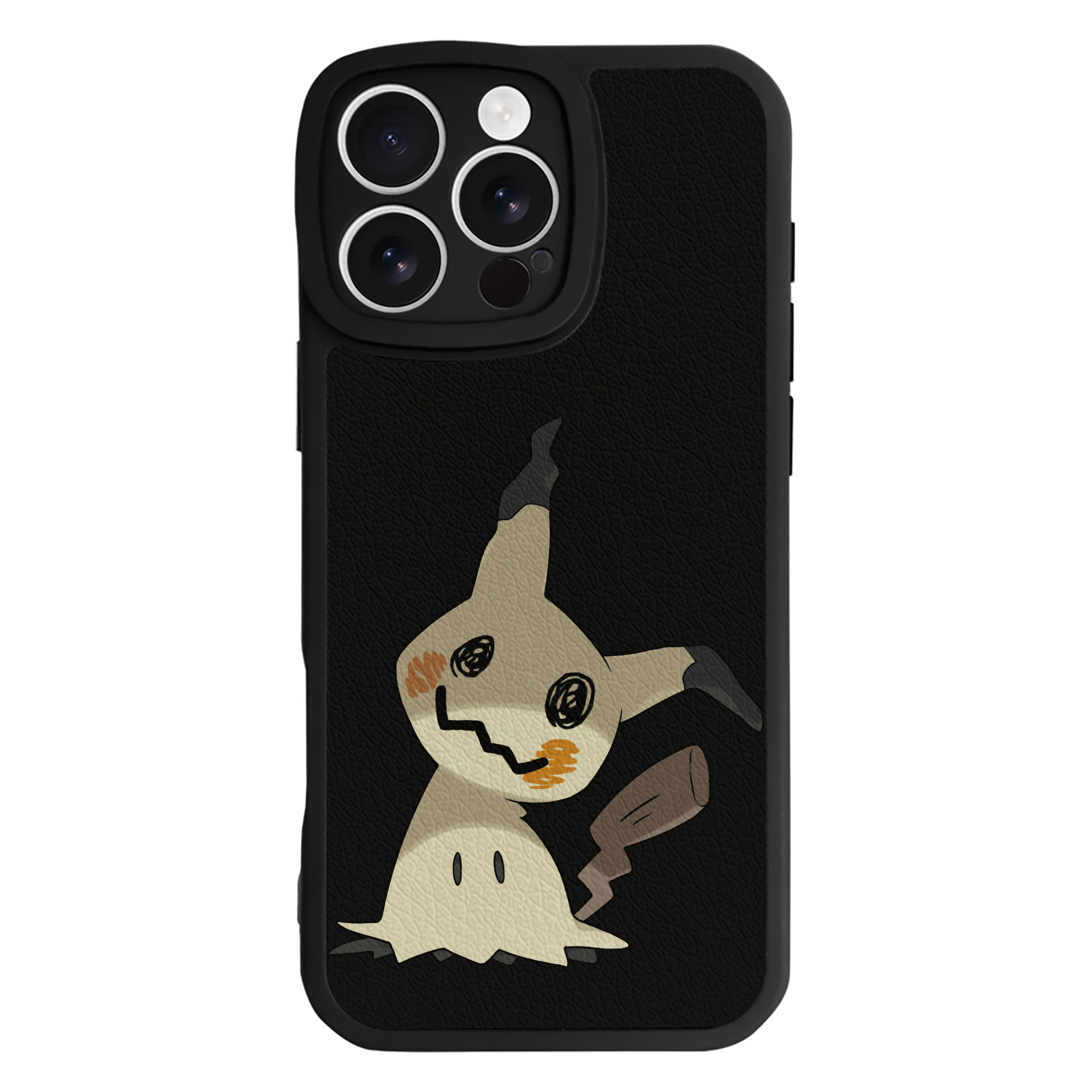 （画像用） ポケットモンスター Pokémon 【iPhone 16シリーズ対応】シリコンスマホケース（レザー調） 材質：シリコン